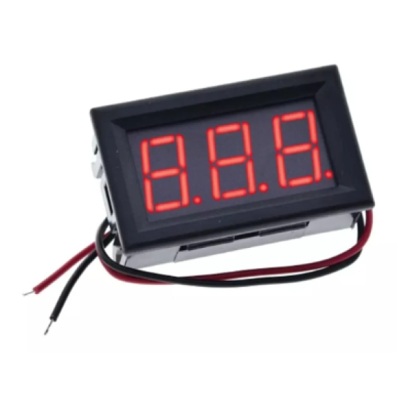 Arduino LED Mini Digital Voltmeter Display - 0-100V DC